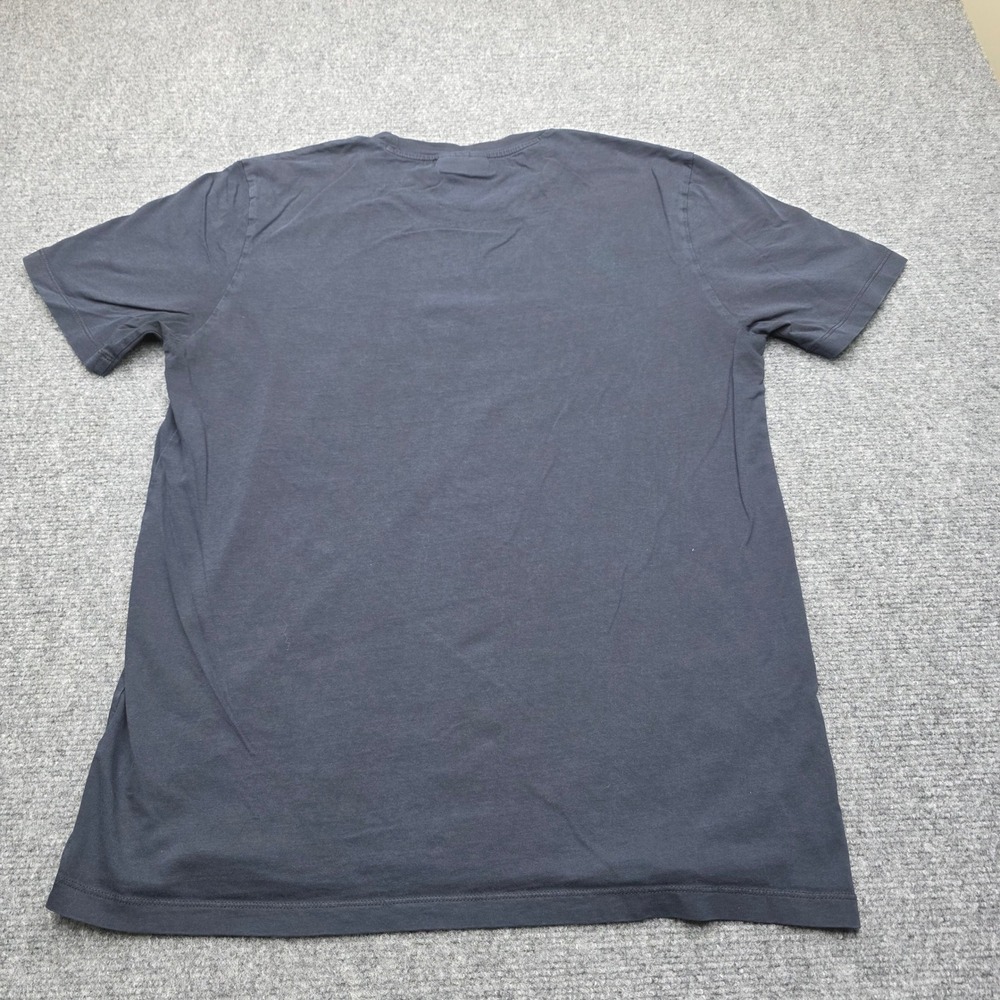 HUGO Hugo Boss Vertical Logo T-Shirt Unisex Large Black Made in Portugal Cotton - Picture 7 of 7